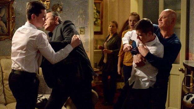 EastEnders fight