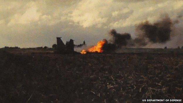 F-15 crash, Weston Hills, Lincolnshire