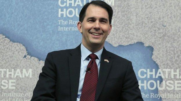 Wisconsin Governor Scott Walker.