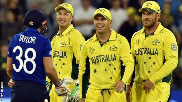 James Taylor & Australia players