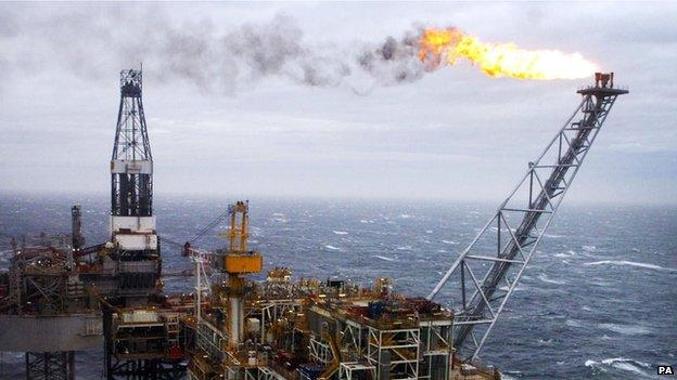 North Sea oil