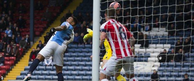 Josh King scores for Blackburn