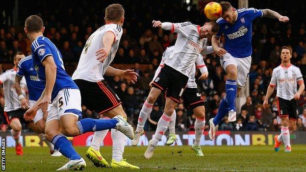 Ipswich striker Daryl Murphy