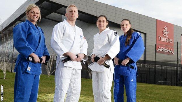 The Emirates Arena was chosen to host the European Judo Championships back in June 2013