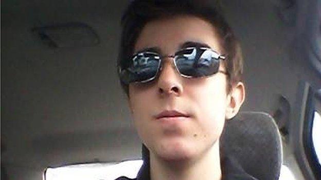 Image of James Gamble - allegedly involved in Halifax, Canada mass-shooting plot from Facebook