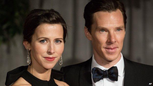 Benedict Cumberbatch and Sophie Hunter