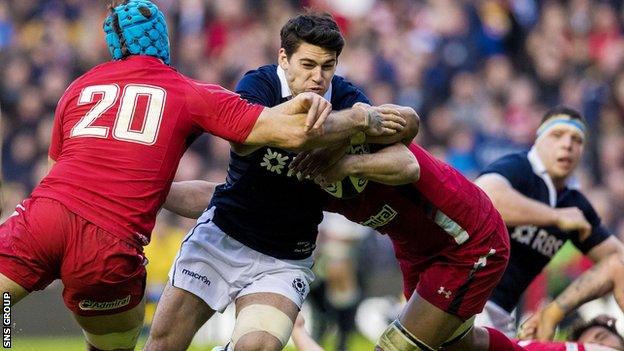 Scotland failed to make their relentless late pressure pay against spirited defence from Wales