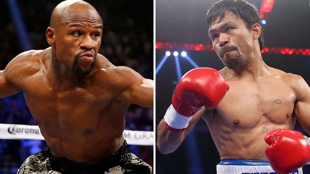 Floyd Mayweather and Manny Pacquiao