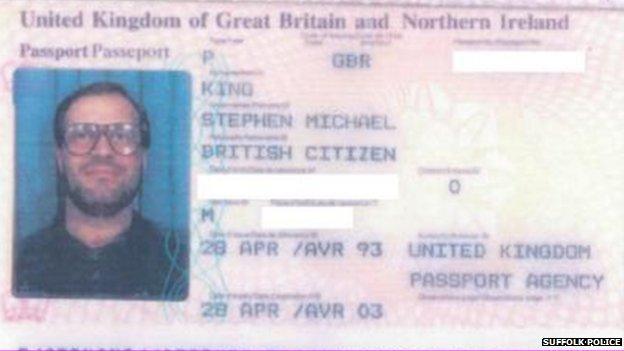 Eddie Maher's false passport