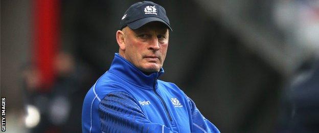 Scotland head coach Vern Cotter