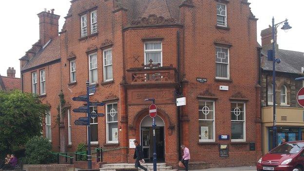 Lloyds Bank in Felixstowe