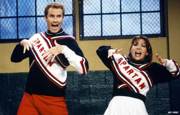 Will Ferrell and Cheri Oteri