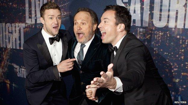 Justin Timberlake, Billy Crystal and Jimmy Fallon