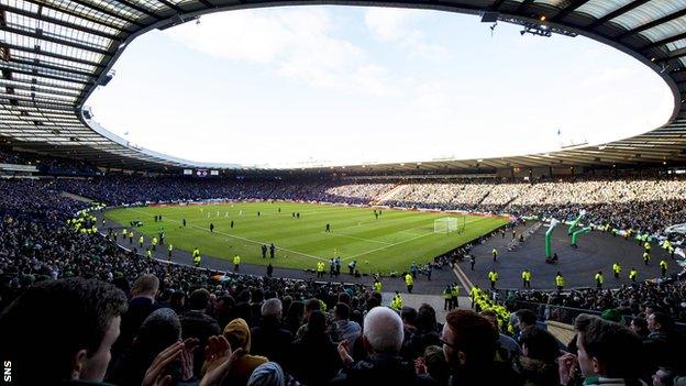 Celtic beat Rangers 2-0 in the League Cup semi-final at Hampden