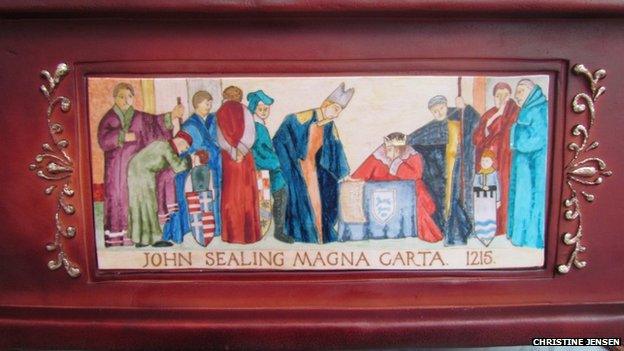 Magna Carta cake