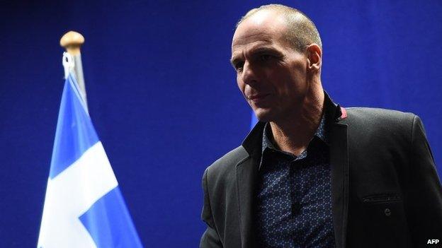 Greek Finance Minister Yanis Varoufakis