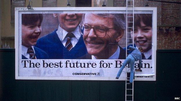 1992 Conservative election poster