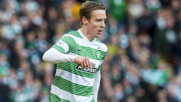 Celtic midfielder Stefan Johansen