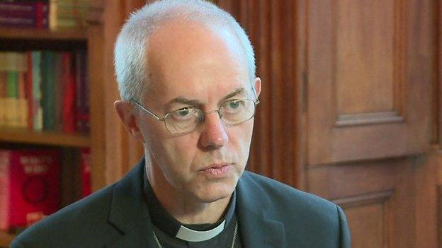 The Archbishop of Canterbury, Justin Welby