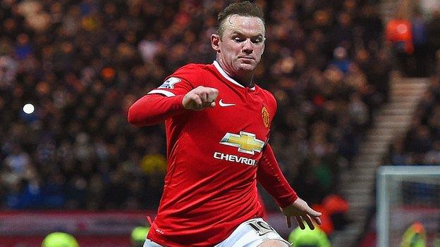 Manchester United forward Wayne Rooney