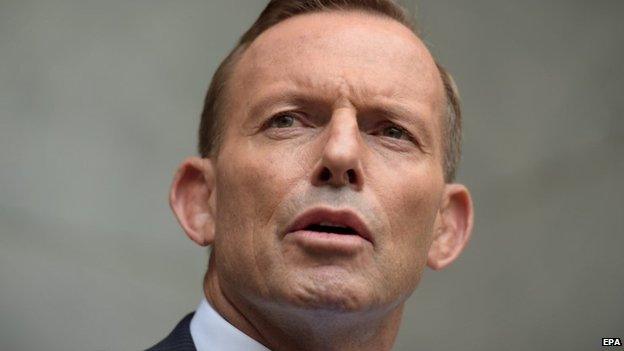 Australian Prime Minister Tony Abbott , pictured this month