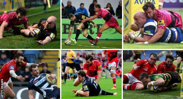 London Welsh tries