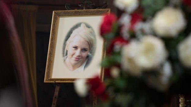 Lucy Beale's funeral