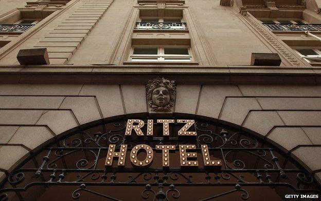 The Ritz hotel