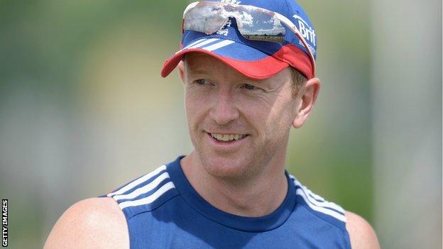 Former England captain Paul Collingwood