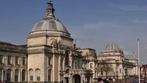 City Hall in Cardiff