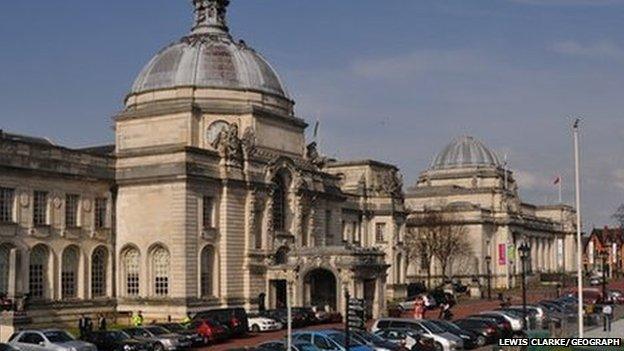 City Hall in Cardiff