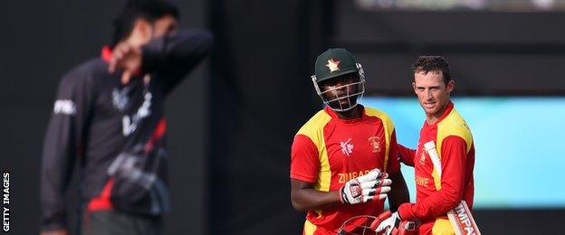 Cricket World Cup: Zimbabwe v UAE