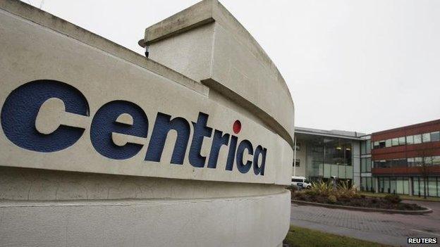 Centrica sign