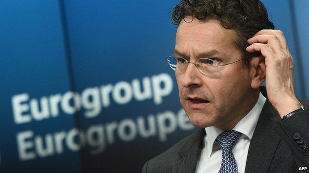 Eurogroup President and Dutch Finance Minister Jeroen Dijsselbloem