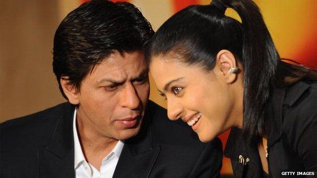 Shah Rukh Khan and Kajol attends the 'My Name Is Khan' press conference at the Courthouse Hotel on February 3, 2010