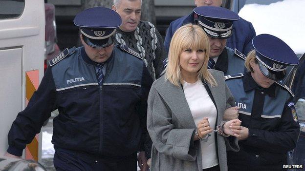 Ex-minister Elena Udrea under arrest, 11 Feb 15