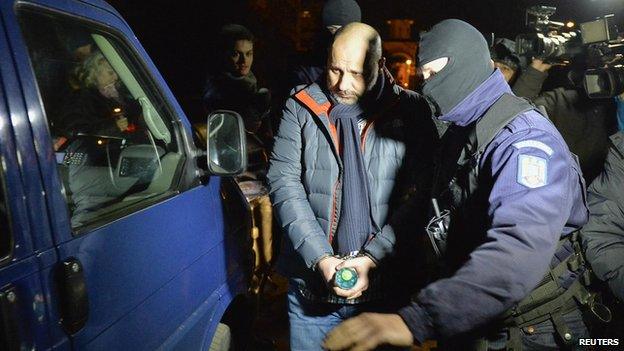 Arrest of Iulian Hertanu in Ploiesti