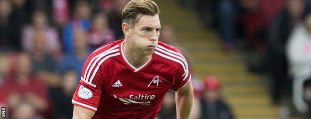 Aberdeen boss Derek McInnes hopes Ash Taylor will return to full training on Monday