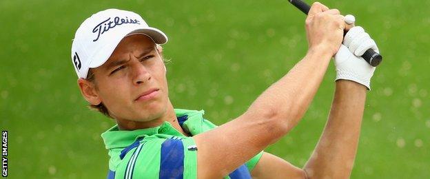 Joakim Lagergren won last year's Northern Ireland Open at Galgorm Castle