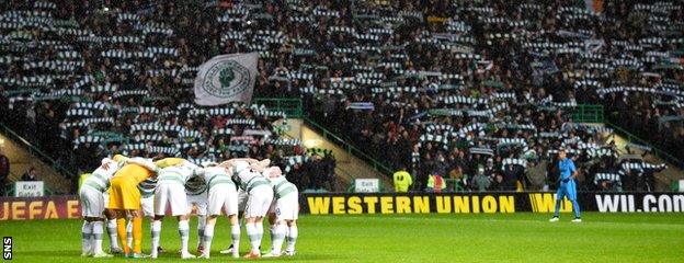 Ronny Deila says the atmosphere was like nothing else he had ever experienced