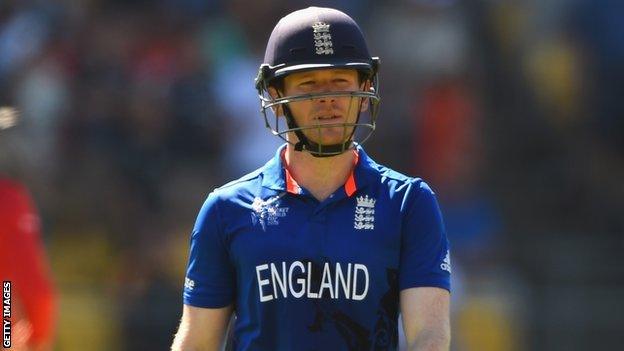 England captain Eoin Morgan