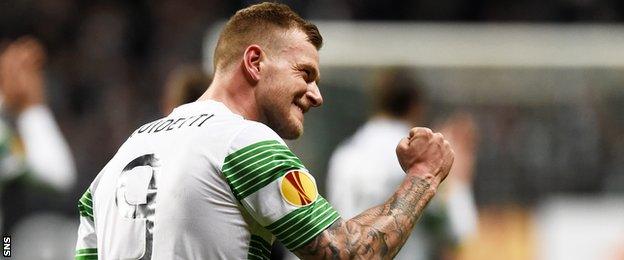 Celtic striker John Guidetti