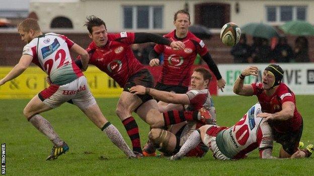 Jersey v Plymouth Albion