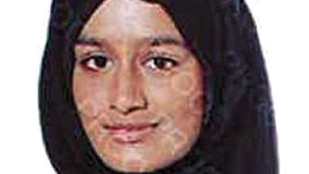 Shamima Begum, 15, who is believed to be travelling to Syria