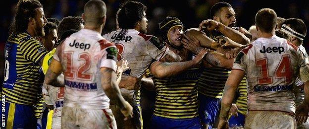 Warrington 12-18 St George