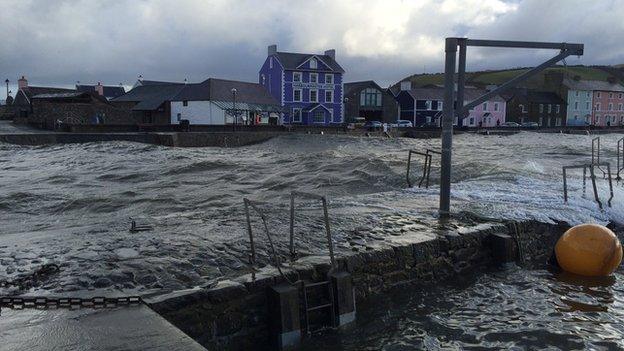 Tide at Aberaeron