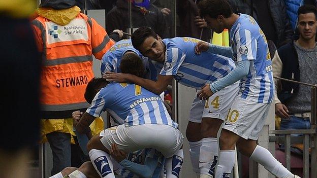 Malaga celebration