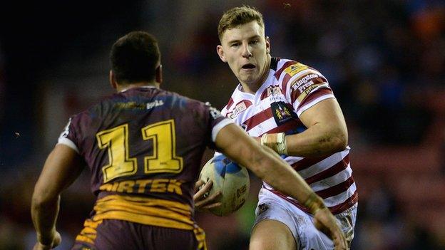 Wigan's George Williams