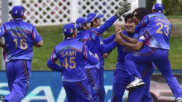 Afghanistan celebrate