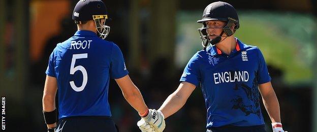 Joe Root and Gary Ballance